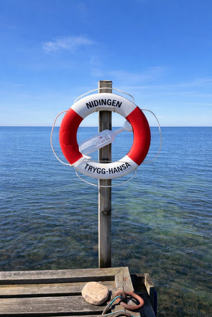 A life buoy symbolizing trust